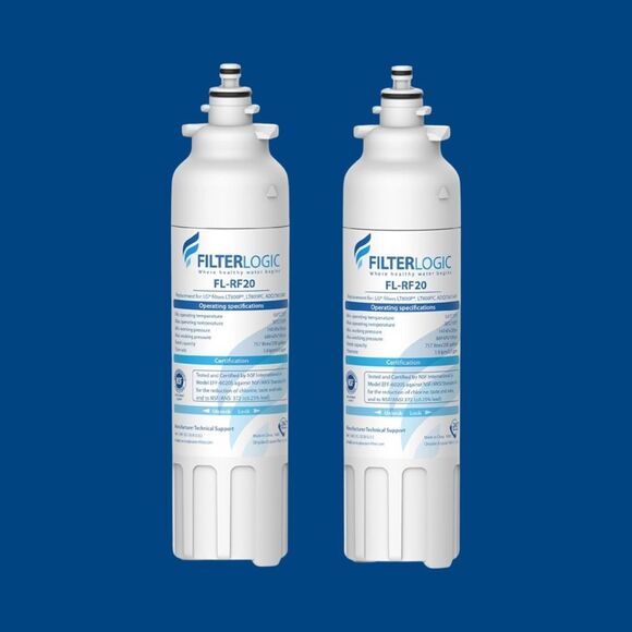 2 Filterlogic ADQ73613401 Refrigerator Water Filter, Replacement for LG® Sealed - Picture 5 of 5